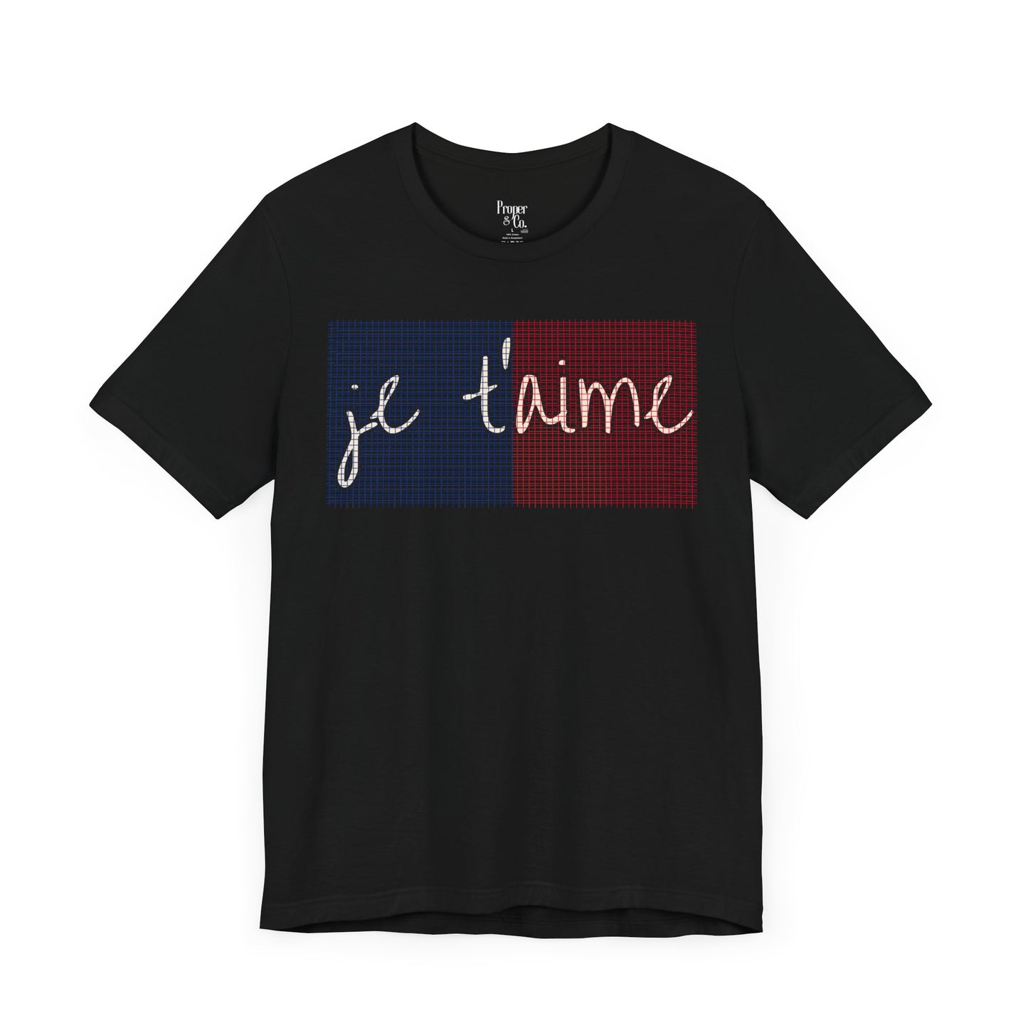 Je t ‘aime Unisex Jersey Short Sleeve Tee