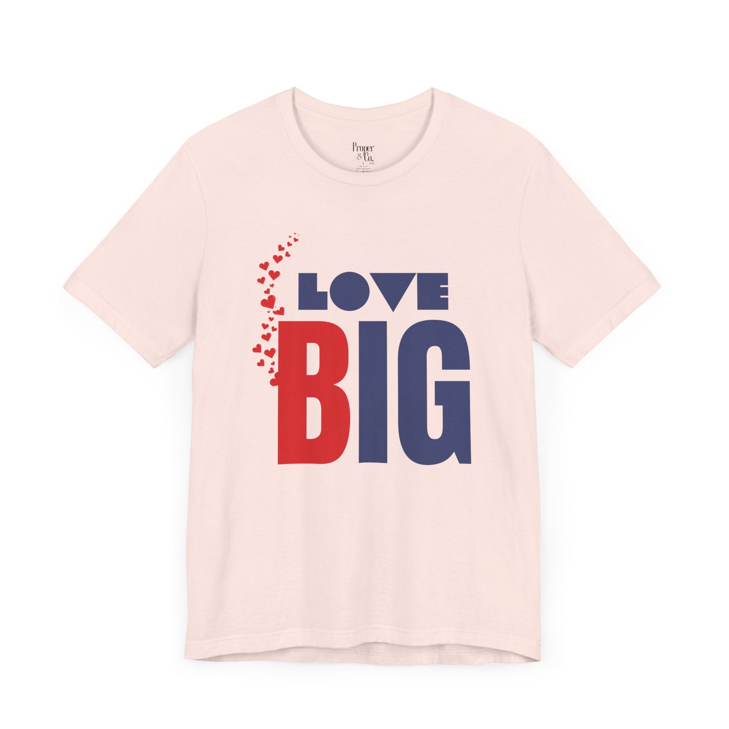 Love Big Unisex Jersey Short Sleeve Tee