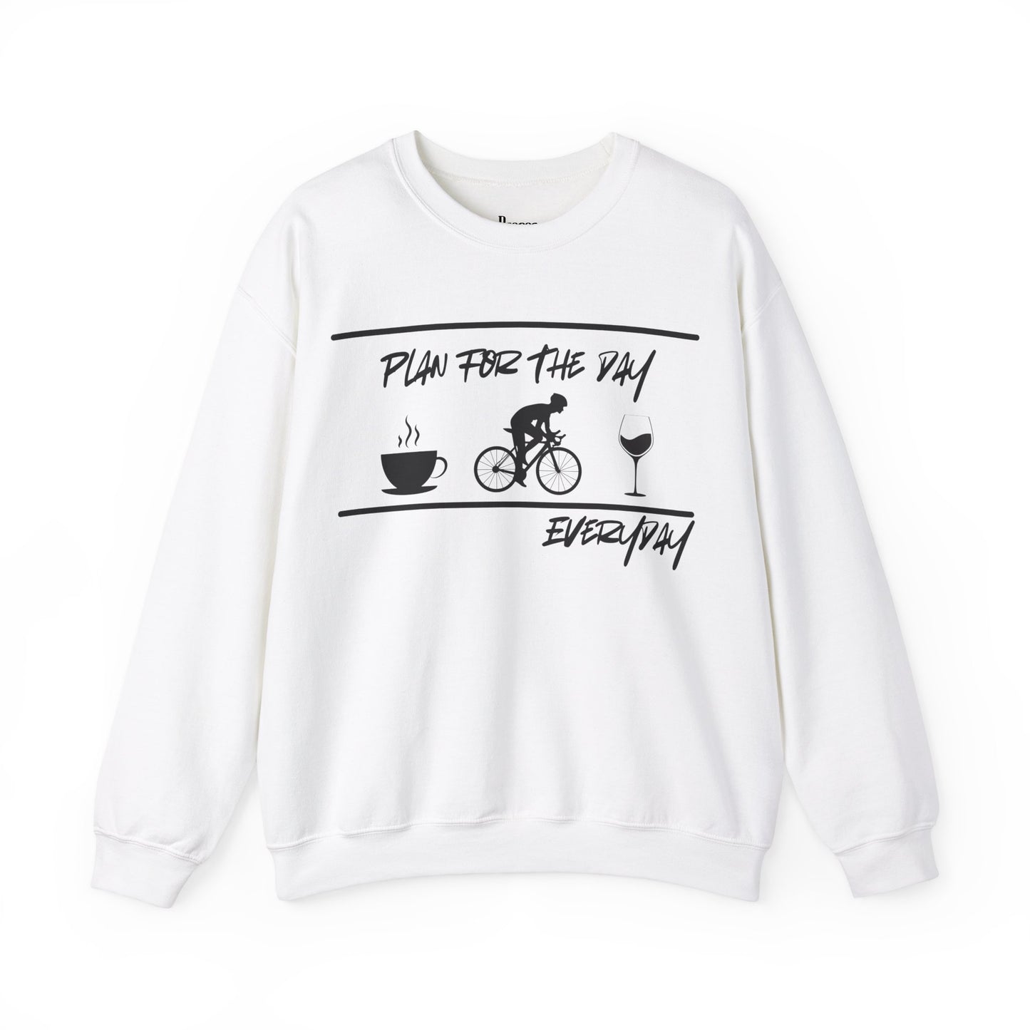 Plan Biking Unisex Heavy Blend™ Crewneck Sweatshirt