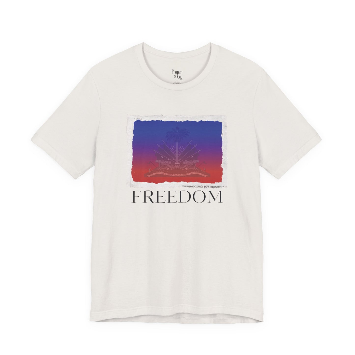 Couleurs Freedom Unisex Jersey Short Sleeve Tee