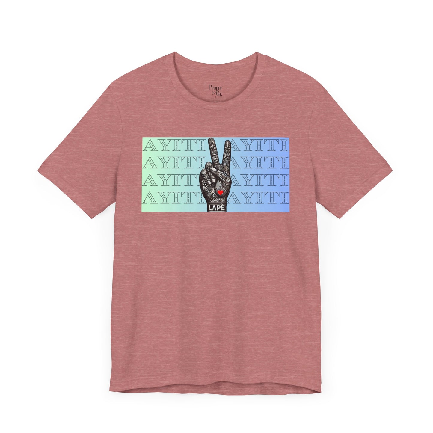 Lapè Unisex Jersey Short Sleeve Tee