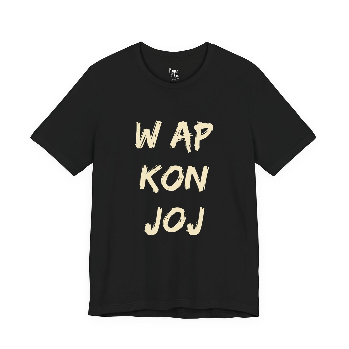 W ap Kon Joj Unisex Jersey Short Sleeve Tee