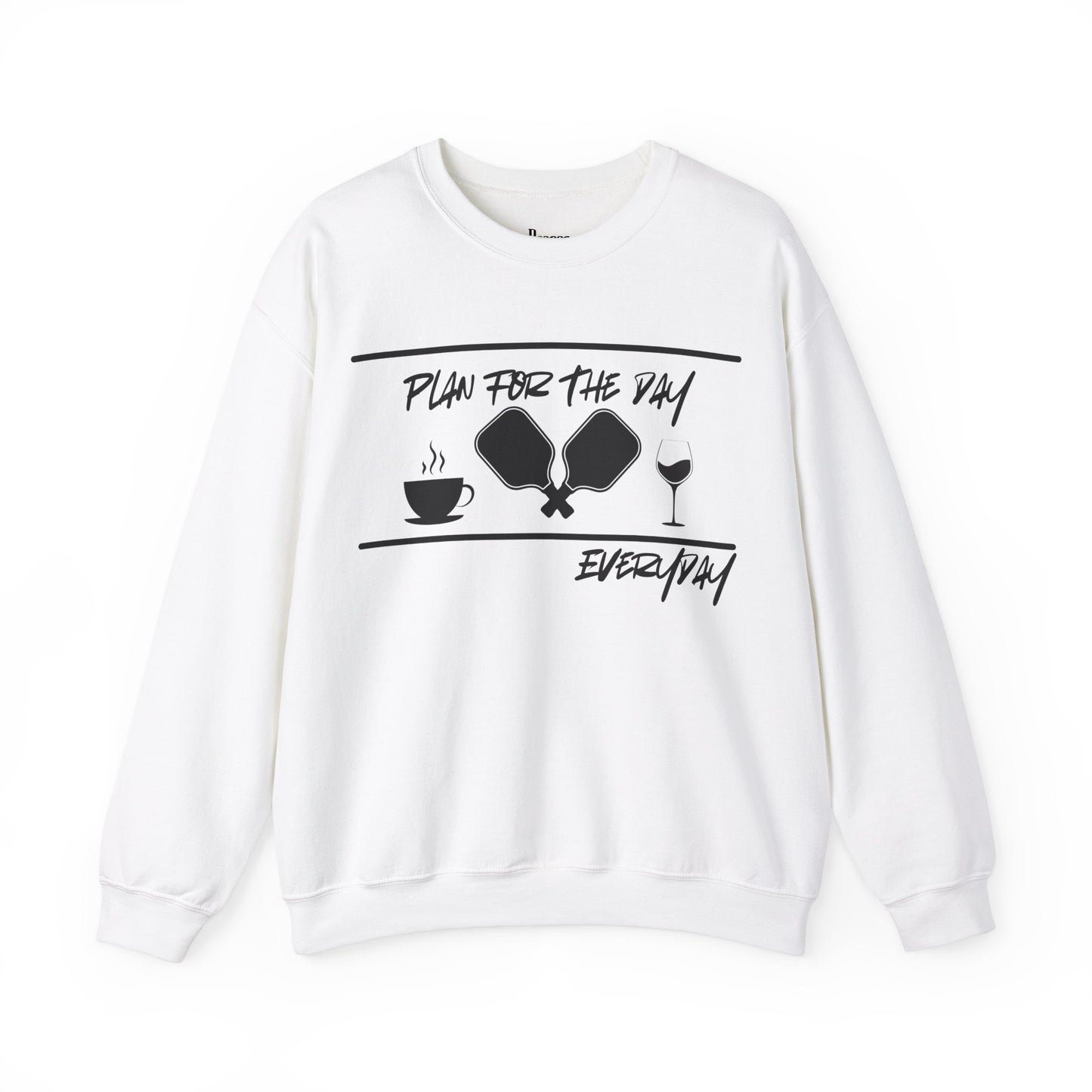 Plan Pickleball Unisex Heavy Blend™ Crewneck Sweatshirt