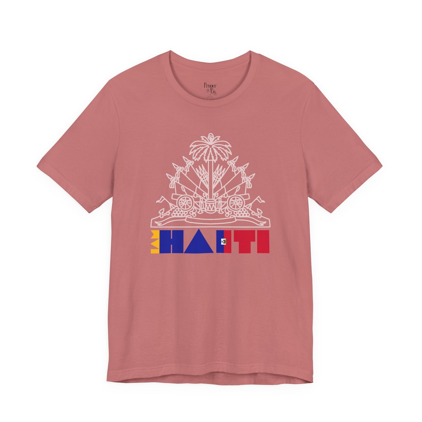 I am Haiti 2 Unisex Jersey Short Sleeve Tee