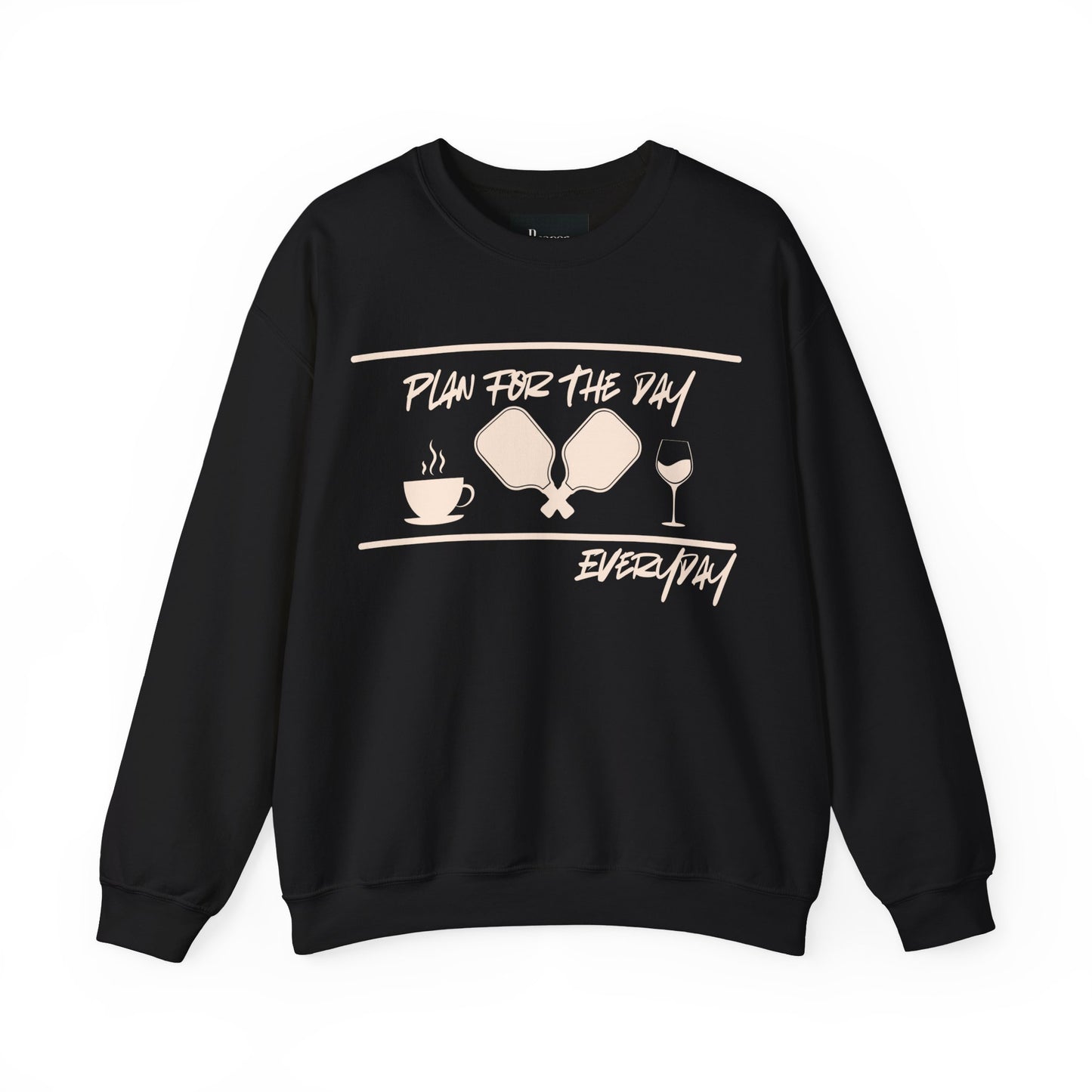 Plan Pickleball Unisex Heavy Blend™ Crewneck Sweatshirt