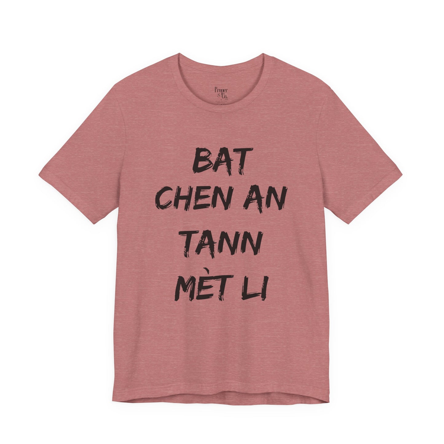 Bat Chen Unisex Jersey Short Sleeve Tee