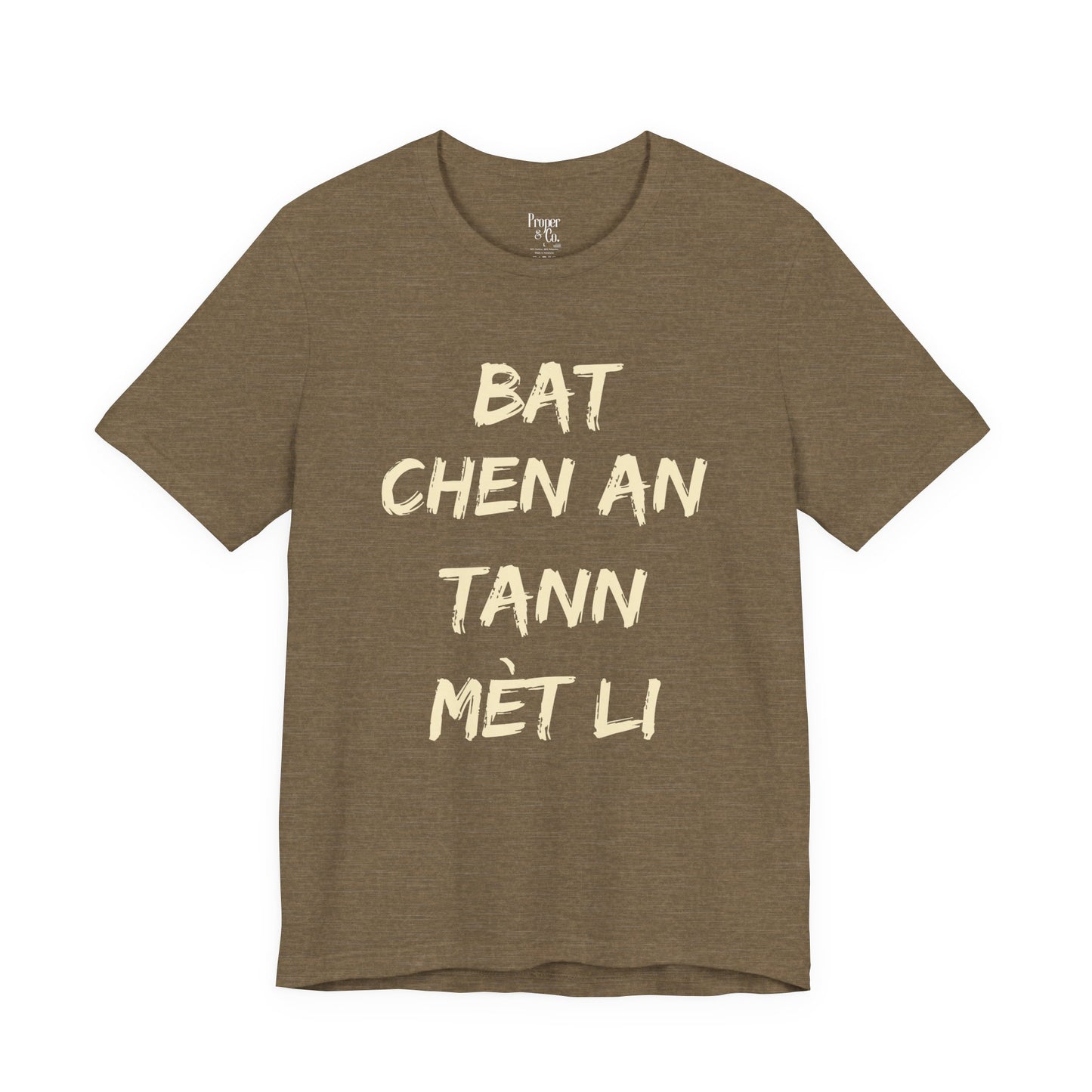 Bat Chen Unisex Jersey Short Sleeve Tee