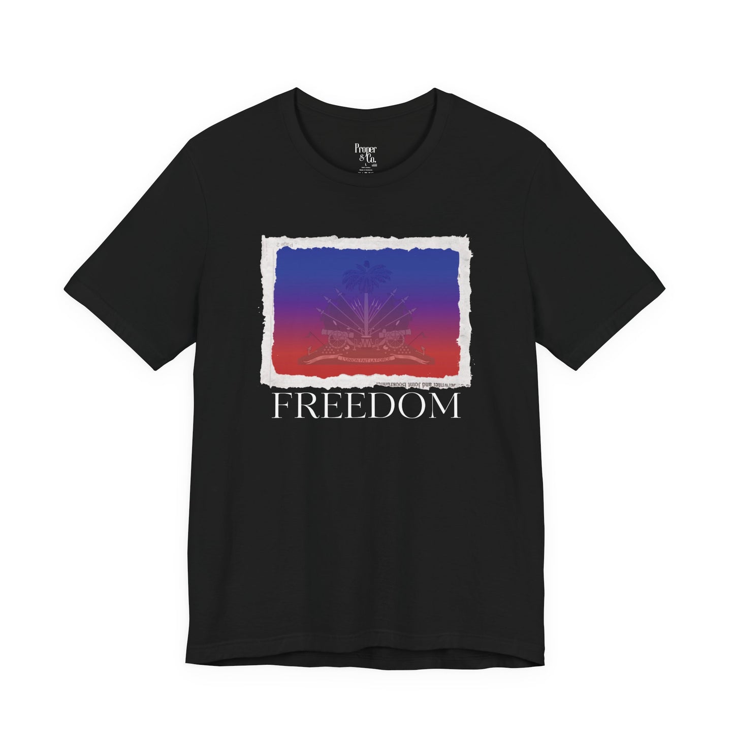 Couleurs Freedom Unisex Jersey Short Sleeve Tee