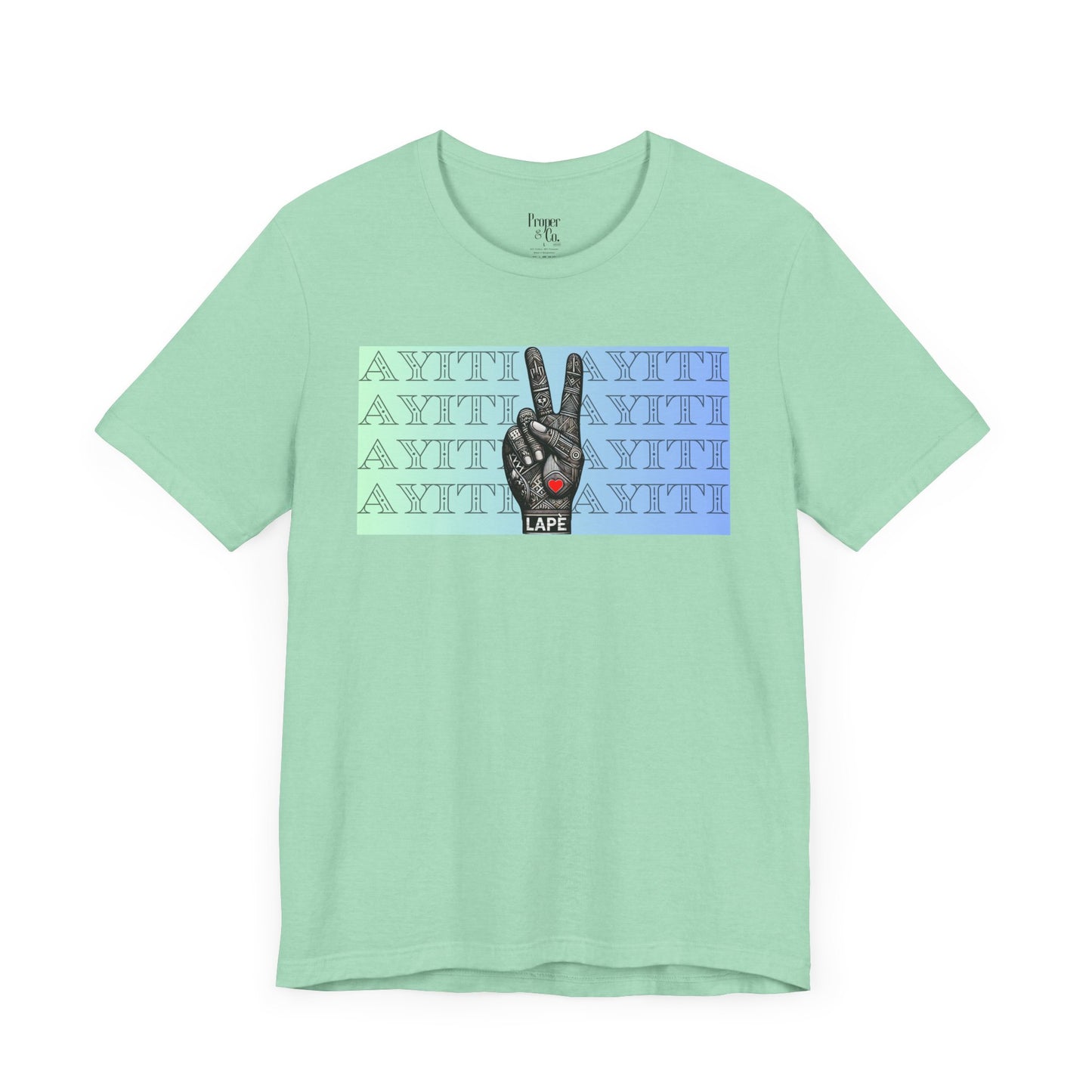 Lapè Unisex Jersey Short Sleeve Tee