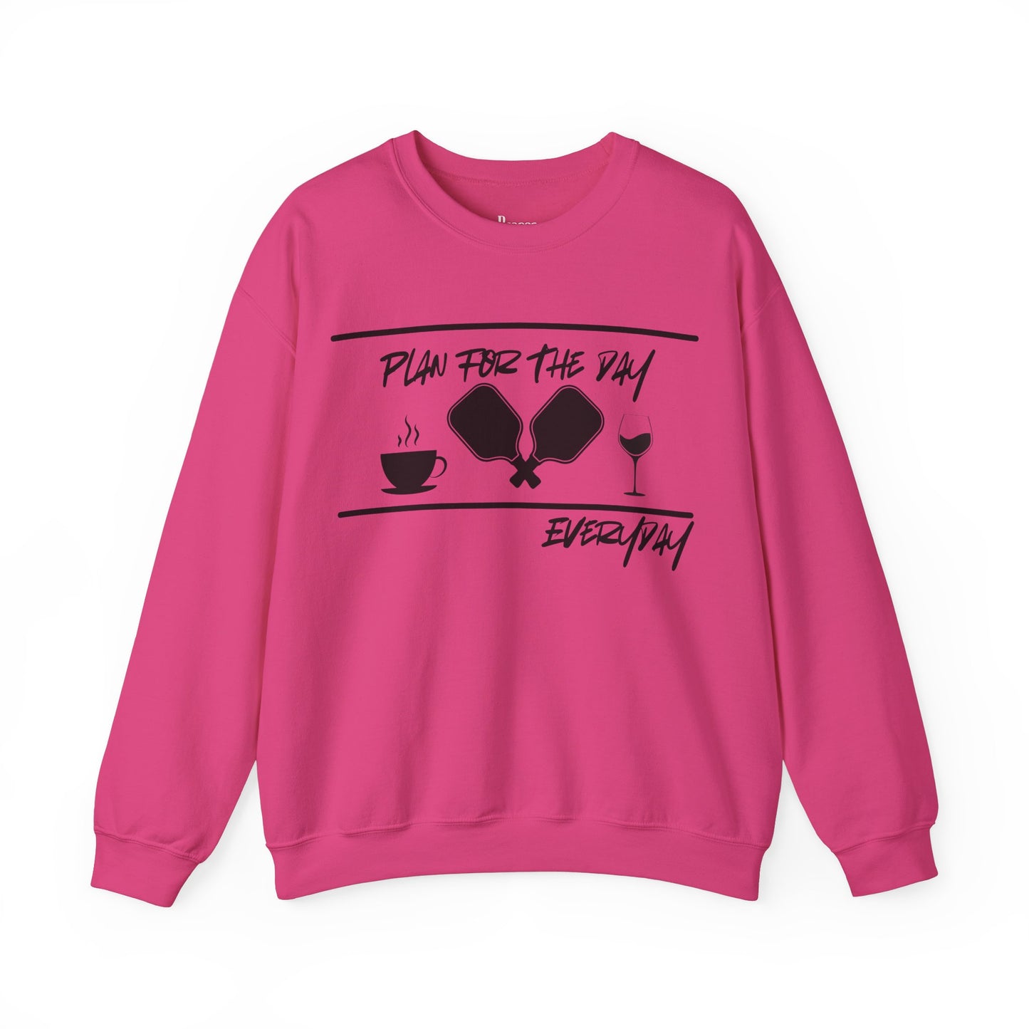 Plan Pickleball Unisex Heavy Blend™ Crewneck Sweatshirt