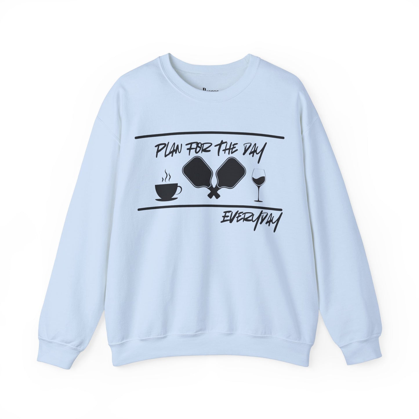 Plan Pickleball Unisex Heavy Blend™ Crewneck Sweatshirt