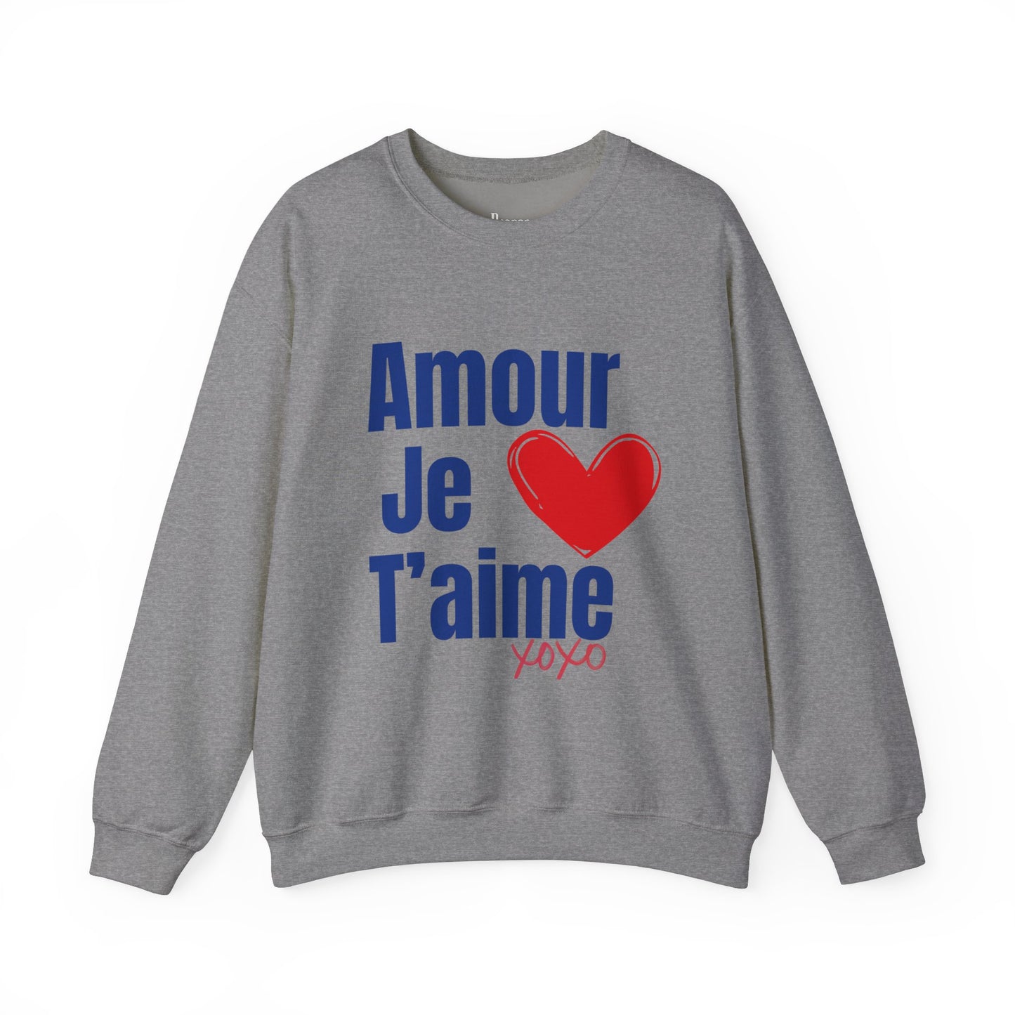 Amour Je t’aime Unisex Heavy Blend™ Crewneck Sweatshirt