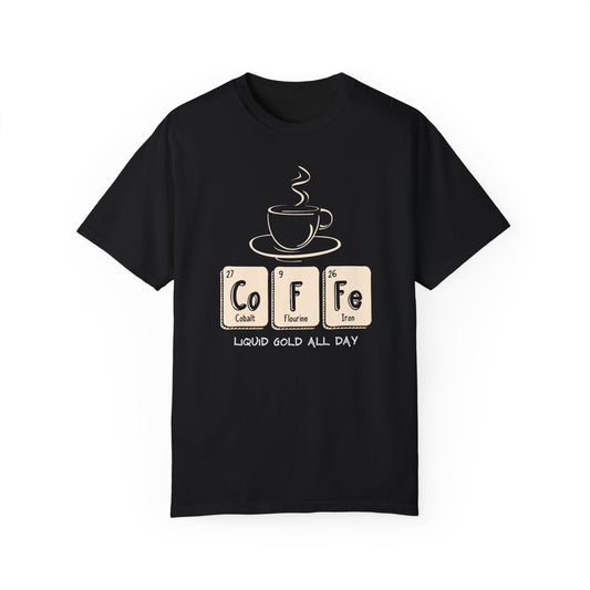 Liquid Coffee  Garment-Dyed T-shirt