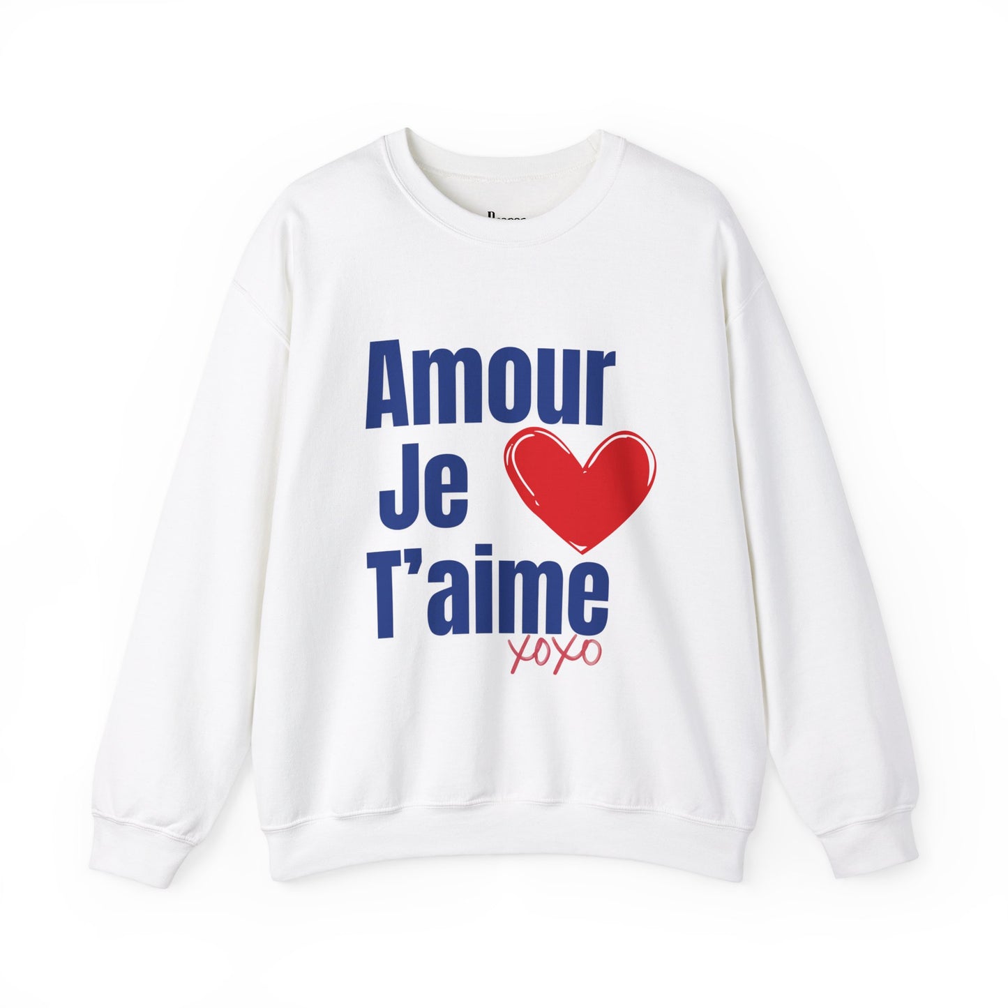 Amour Je t’aime Unisex Heavy Blend™ Crewneck Sweatshirt