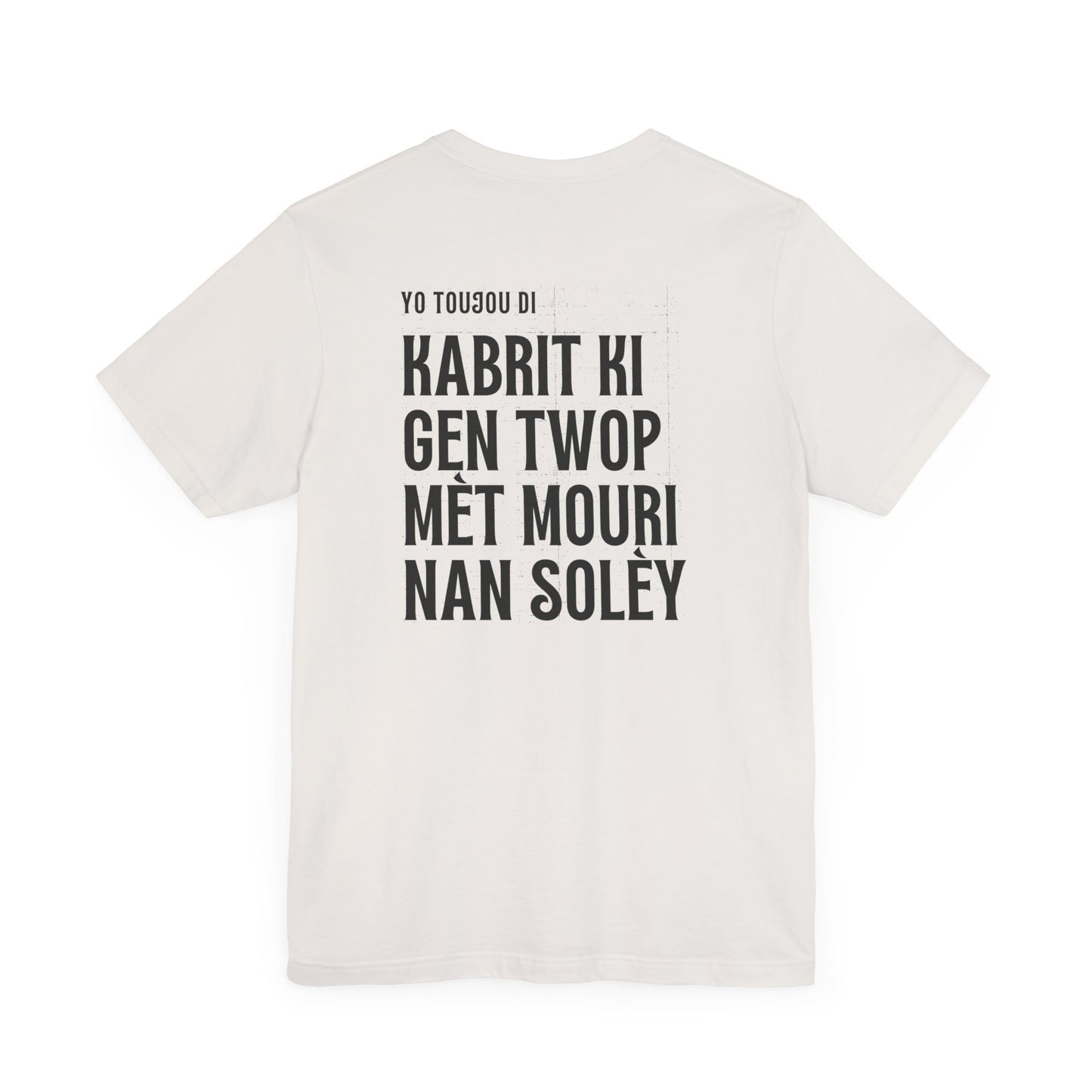 Kabrit Unisex Jersey Short Sleeve Tee