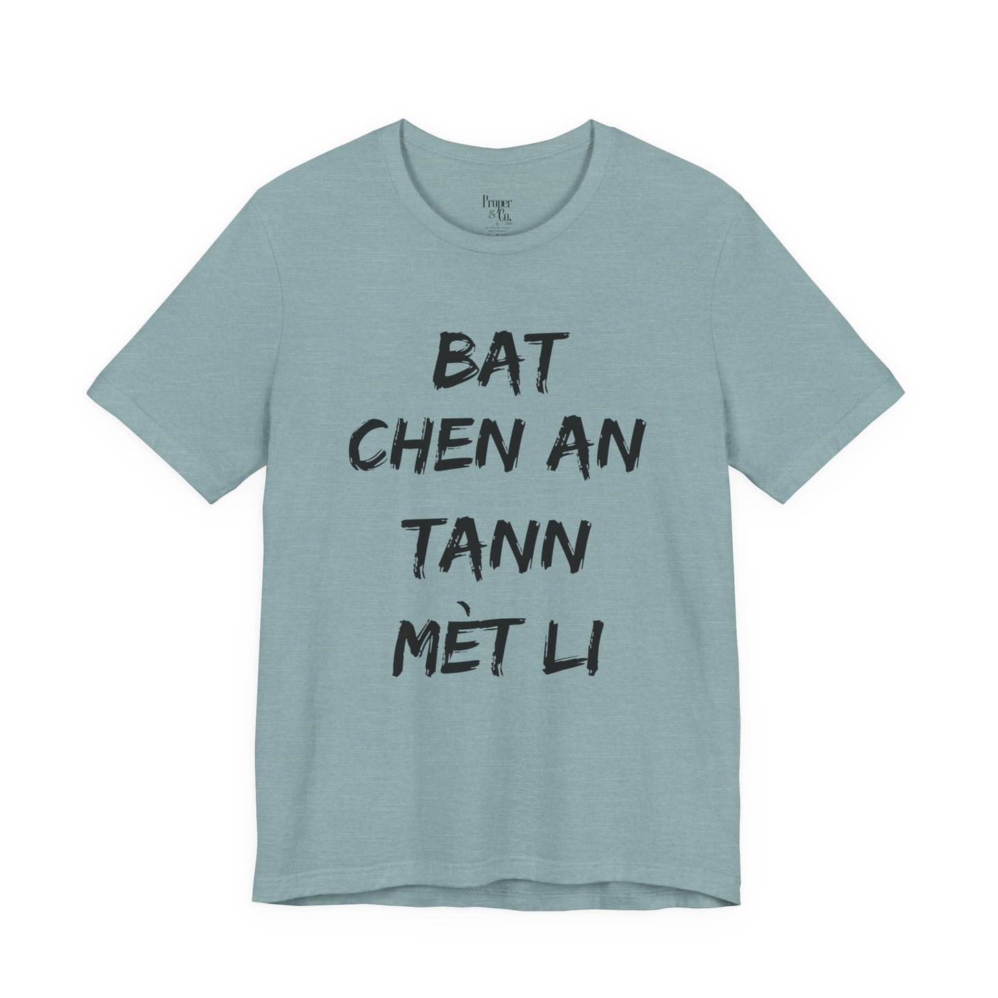 Bat Chen Unisex Jersey Short Sleeve Tee