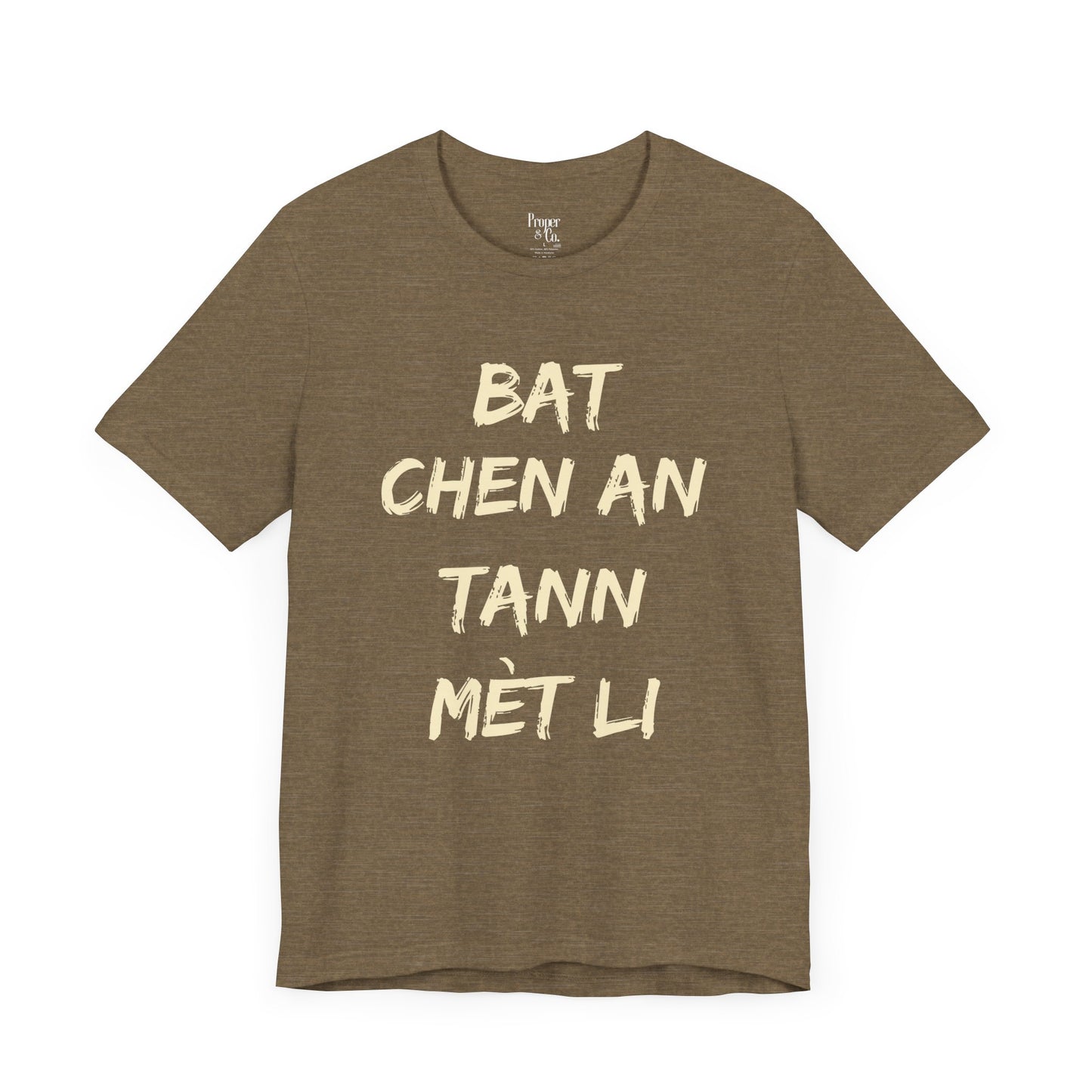 Bat Chen Unisex Jersey Short Sleeve Tee