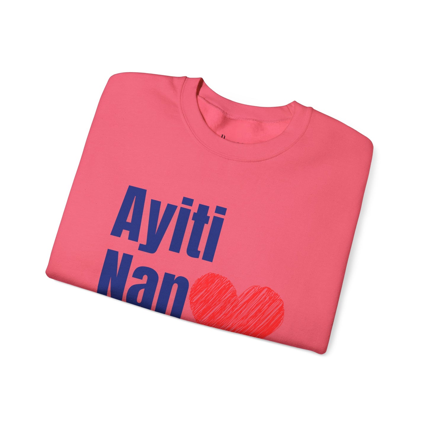 Ayiti  Se Lavi Unisex Heavy Blend™ Crewneck Sweatshirt