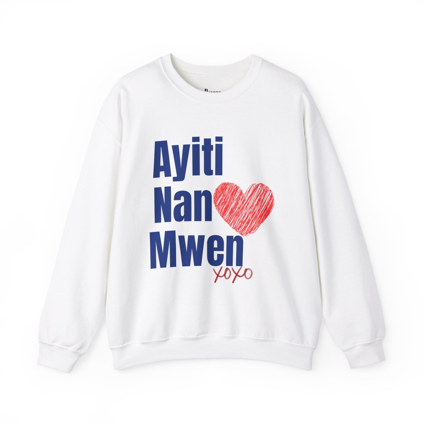 Ayiti  Se Lavi Unisex Heavy Blend™ Crewneck Sweatshirt