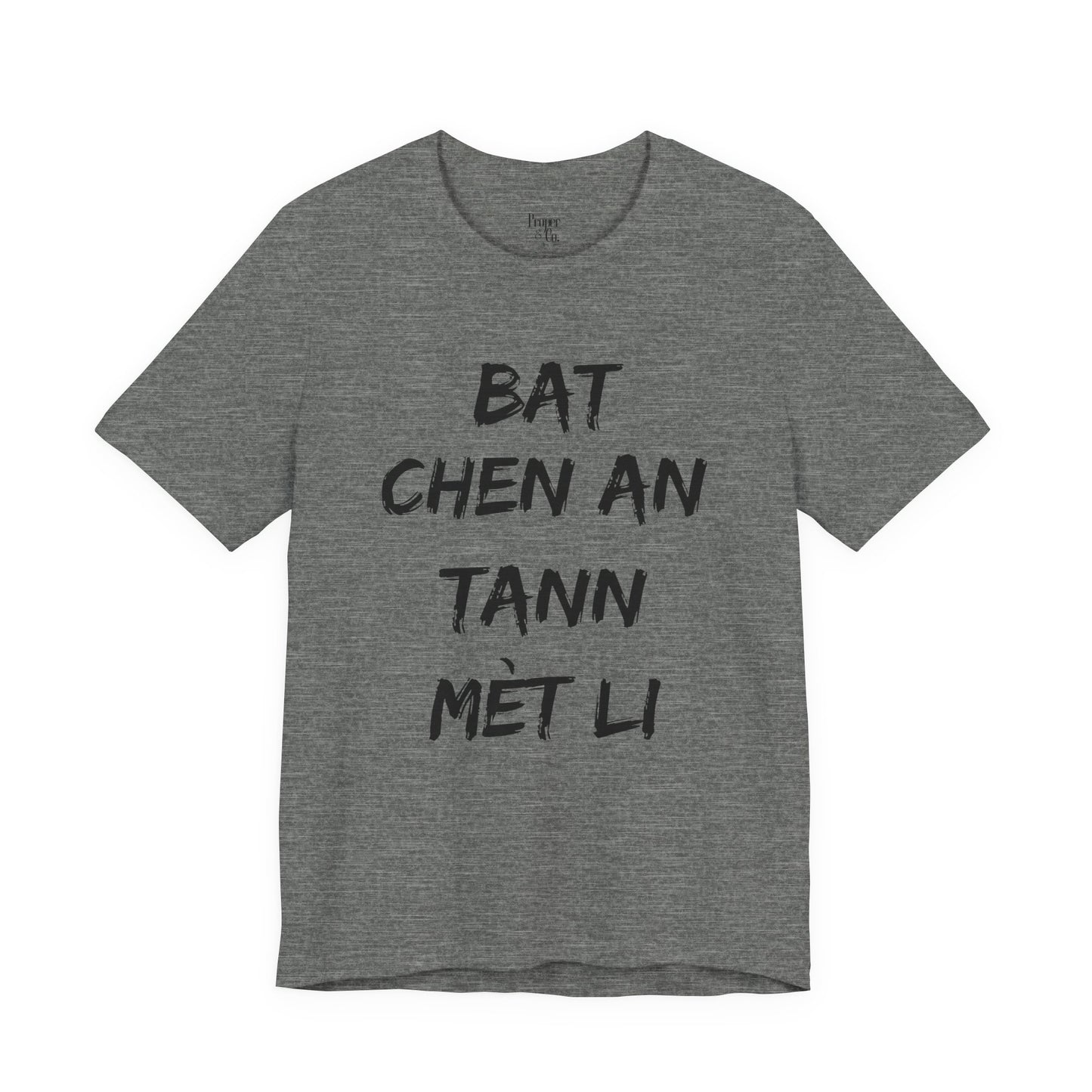 Bat Chen Unisex Jersey Short Sleeve Tee