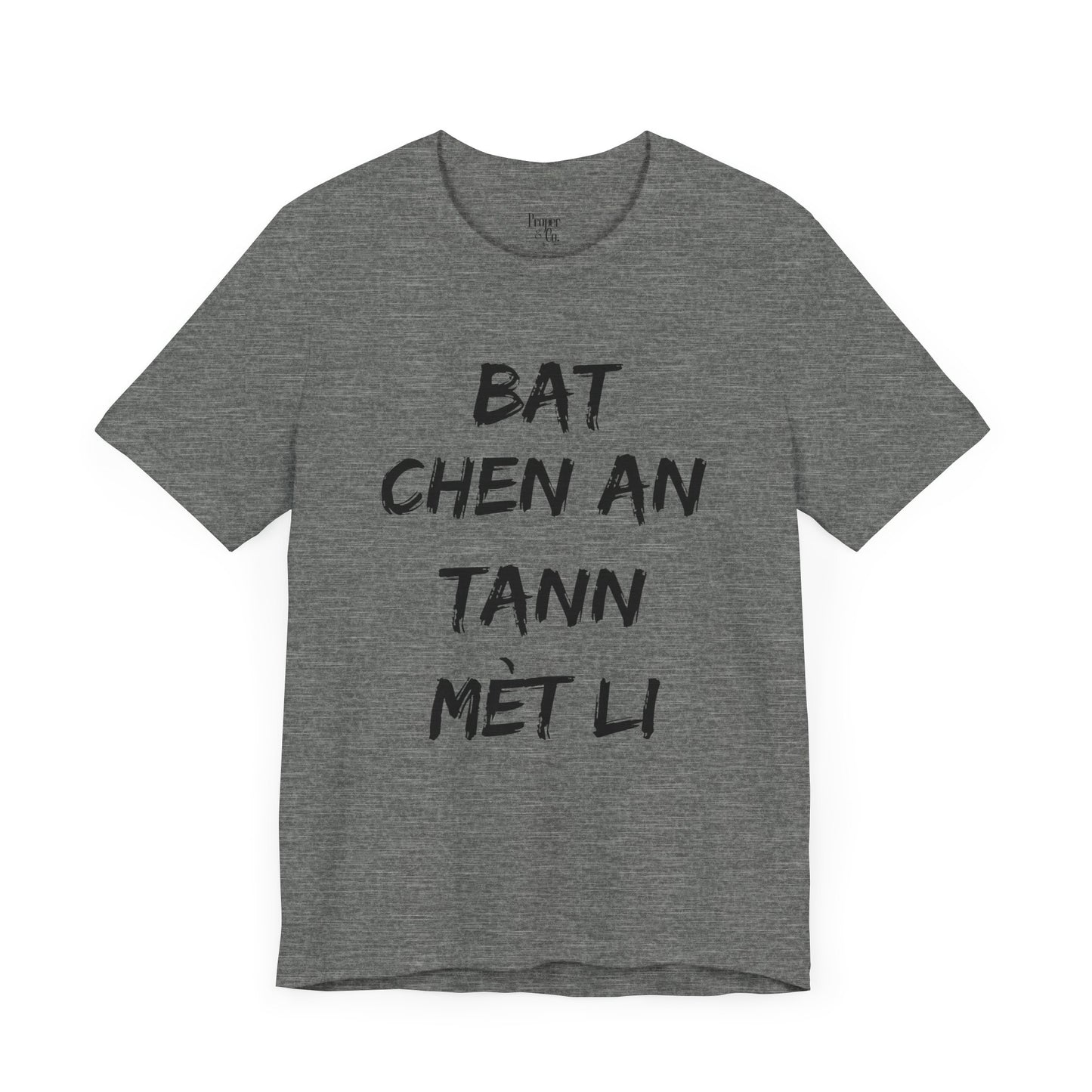 Bat Chen Unisex Jersey Short Sleeve Tee