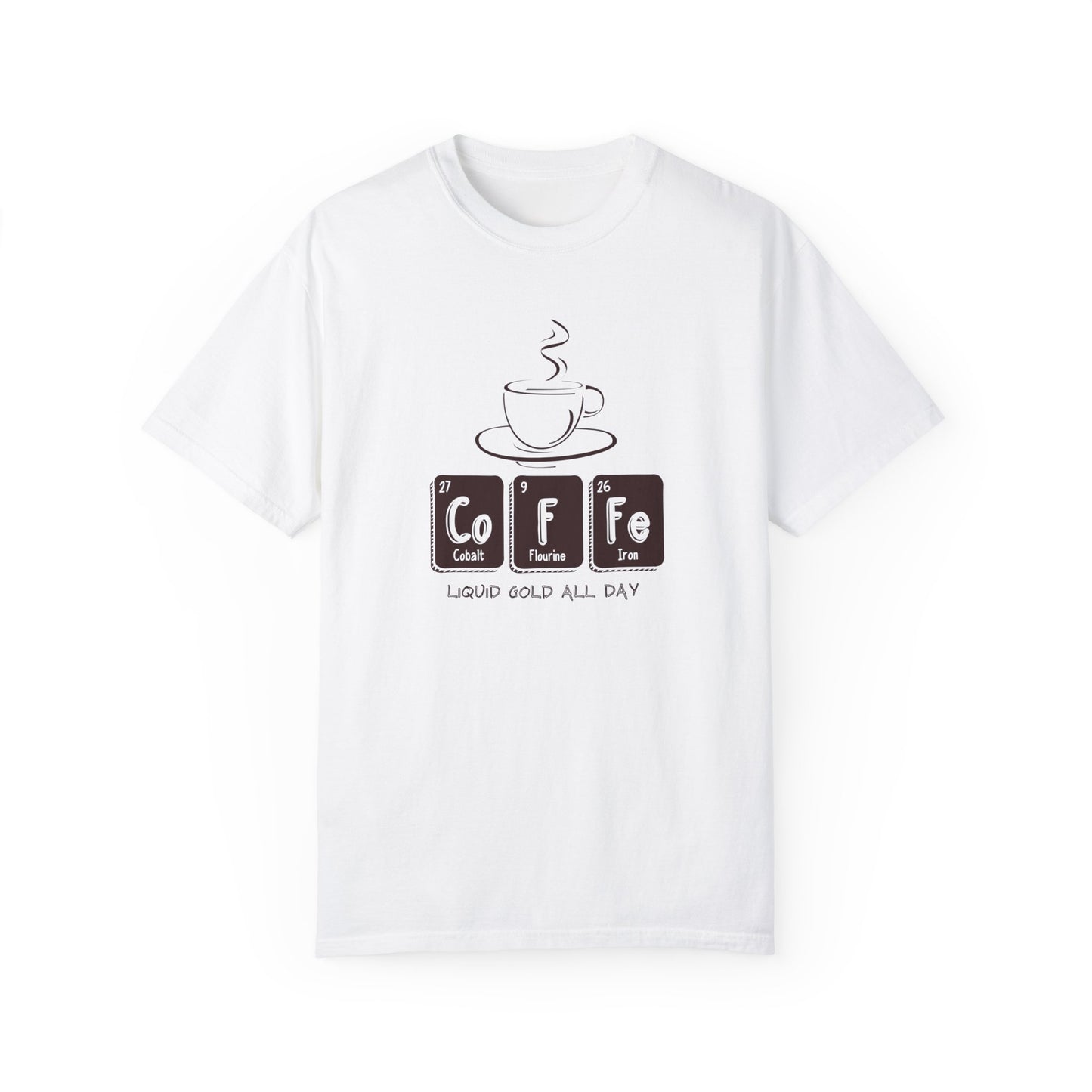 Liquid Coffee  Garment-Dyed T-shirt