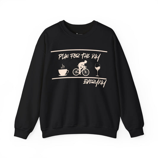 Plan Biking Unisex Heavy Blend™ Crewneck Sweatshirt