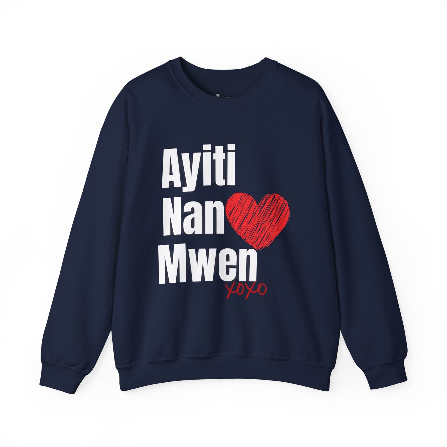 Ayiti  Se Lavi Unisex Heavy Blend™ Crewneck Sweatshirt
