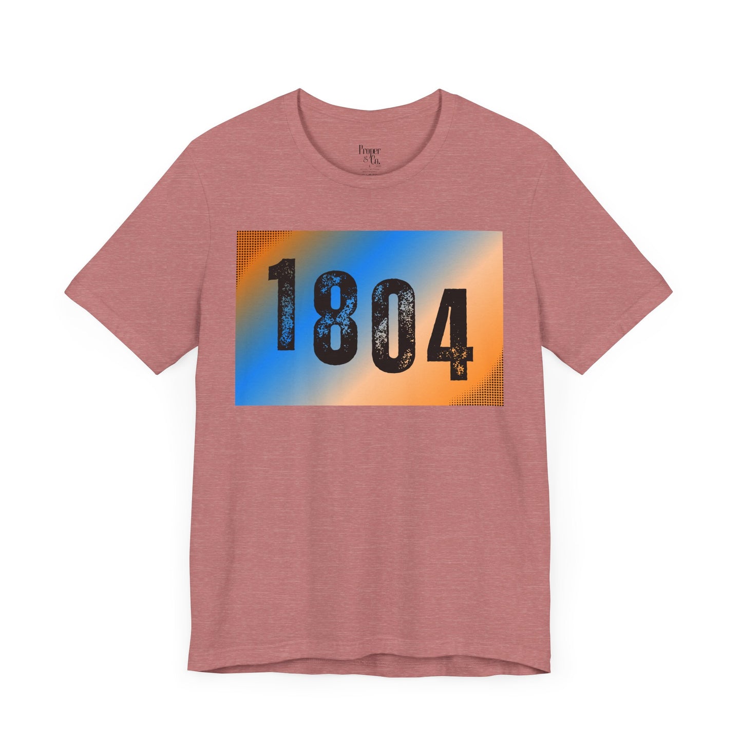 1804 Unisex Jersey Short Sleeve Tee