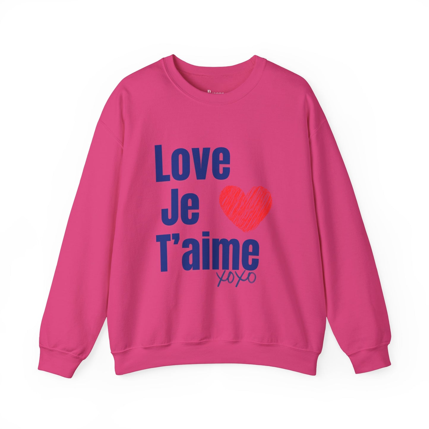 Love Je t’aime Unisex Heavy Blend™ Crewneck Sweatshirt