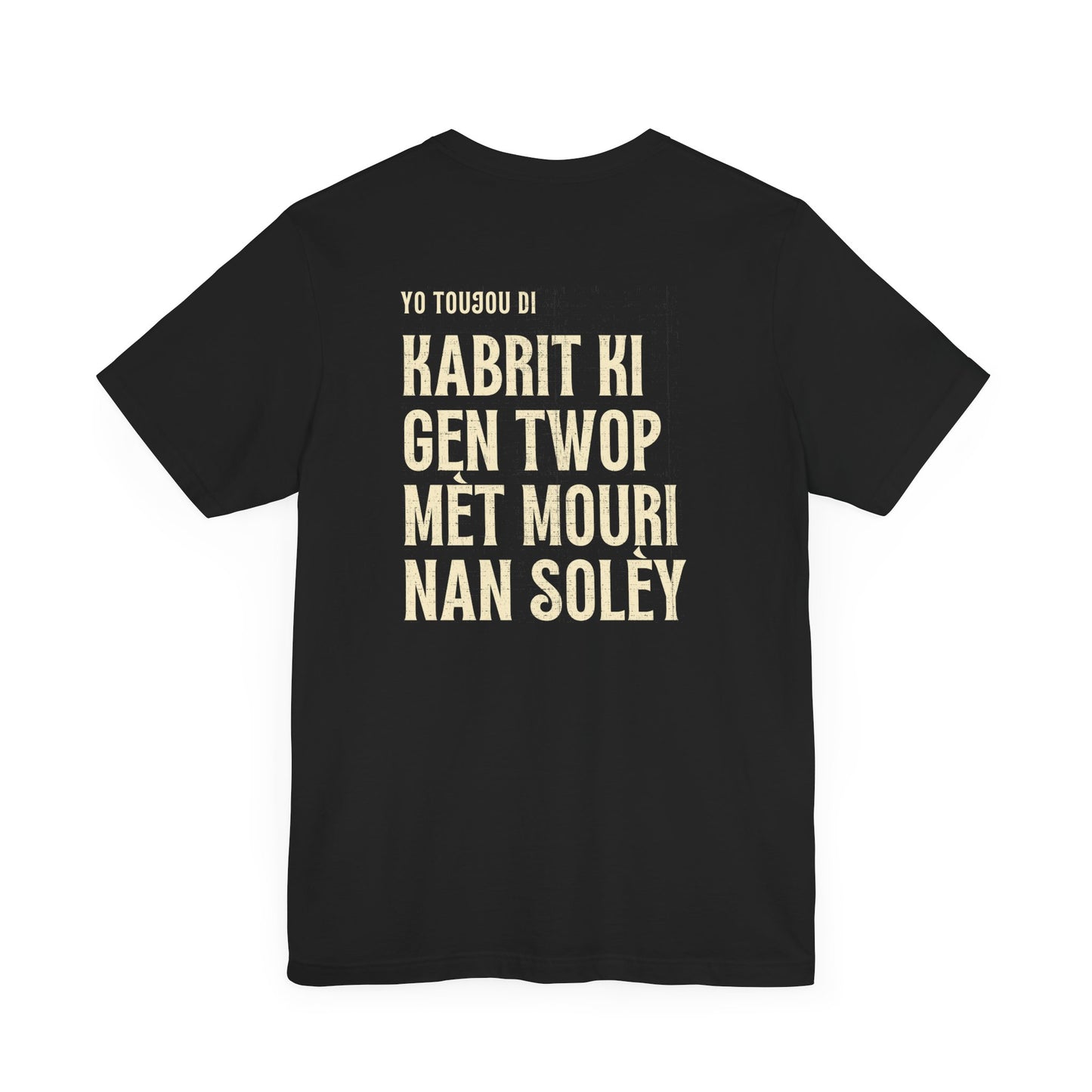 Kabrit Unisex Jersey Short Sleeve Tee