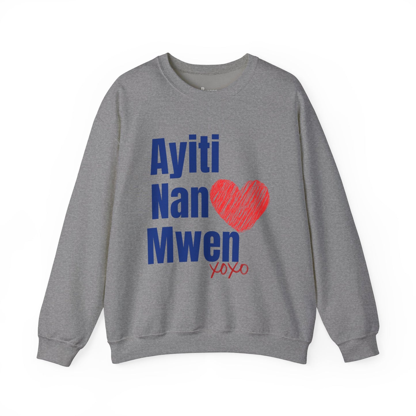Ayiti  Se Lavi Unisex Heavy Blend™ Crewneck Sweatshirt