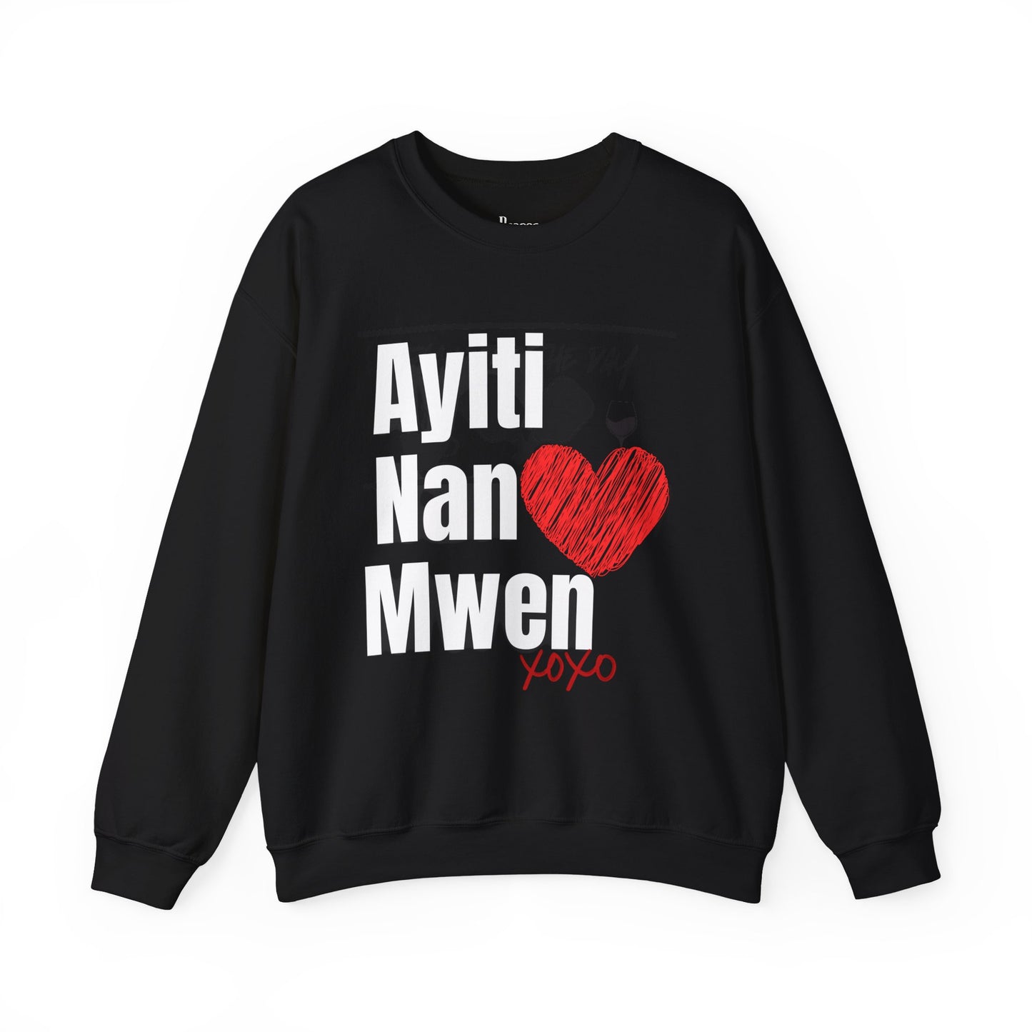 Ayiti  Se Lavi Unisex Heavy Blend™ Crewneck Sweatshirt