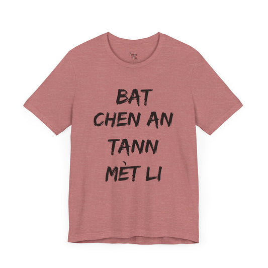 Bat Chen Unisex Jersey Short Sleeve Tee