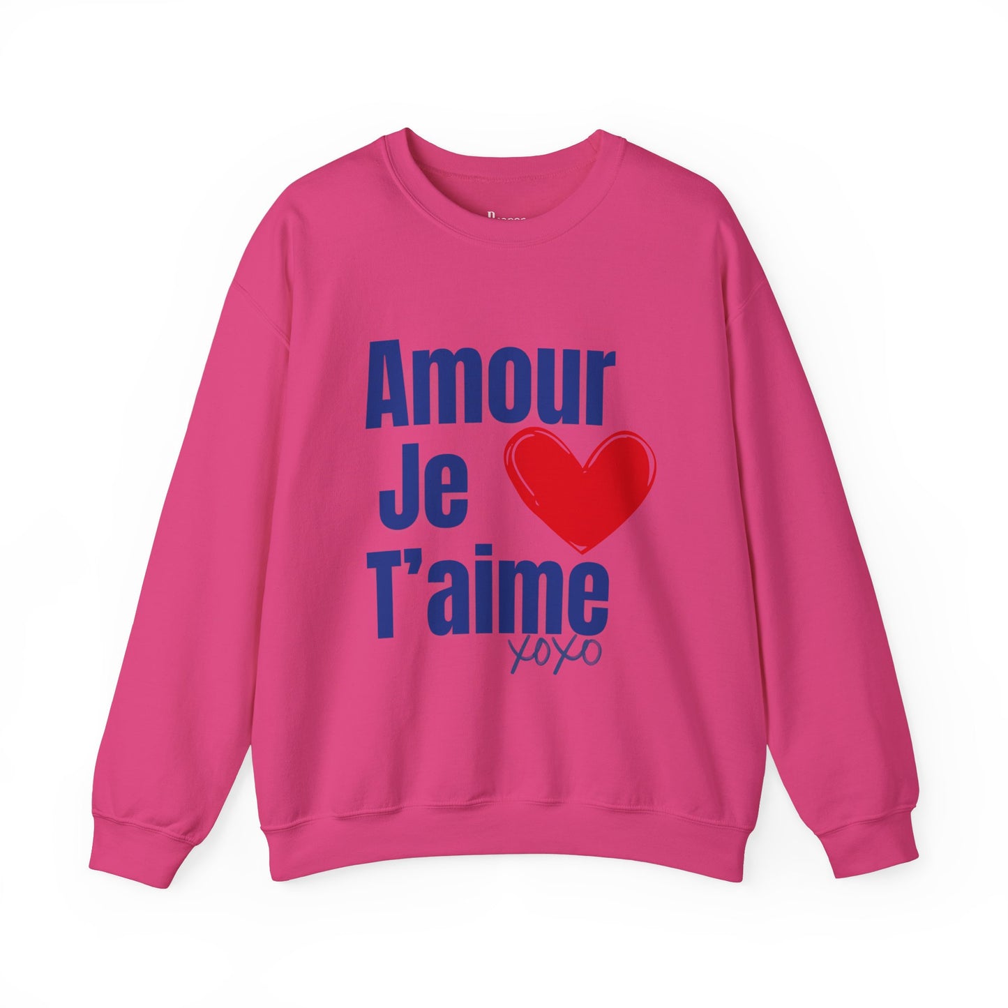 Amour Je t’aime Unisex Heavy Blend™ Crewneck Sweatshirt