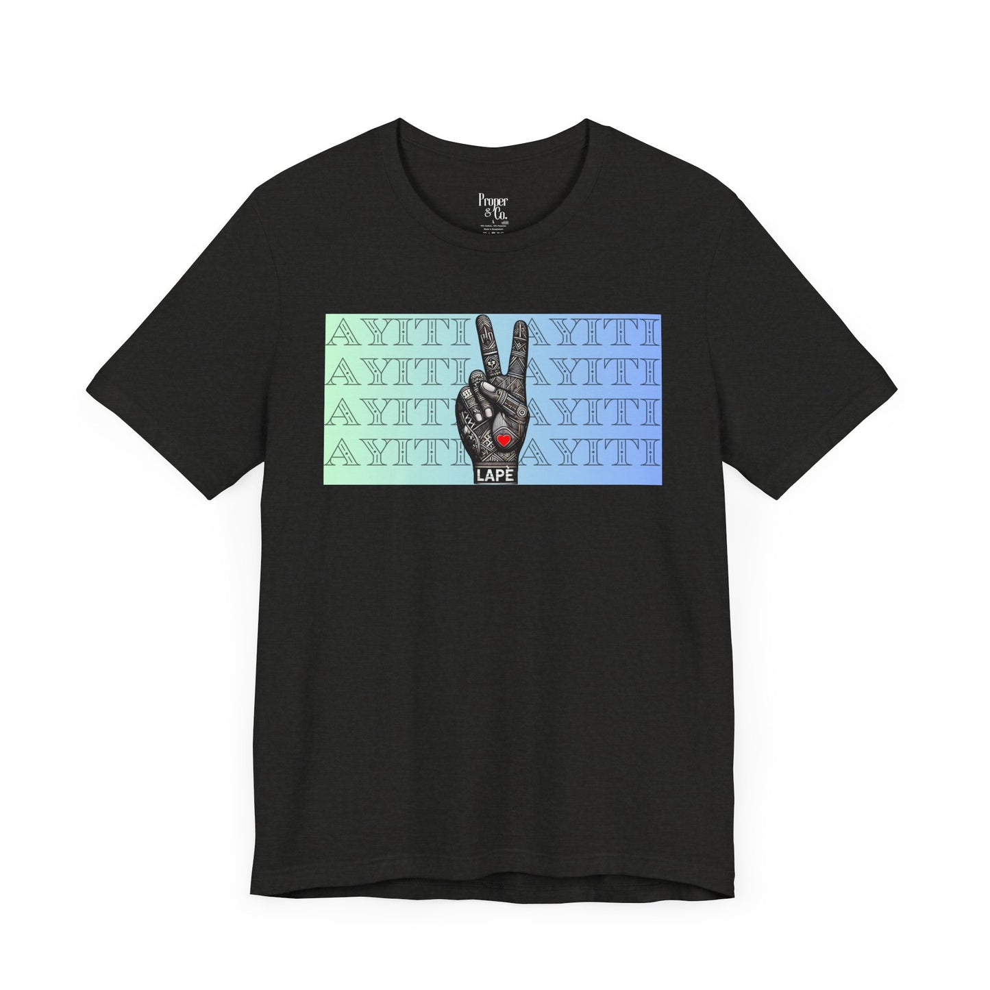 Lapè Unisex Jersey Short Sleeve Tee