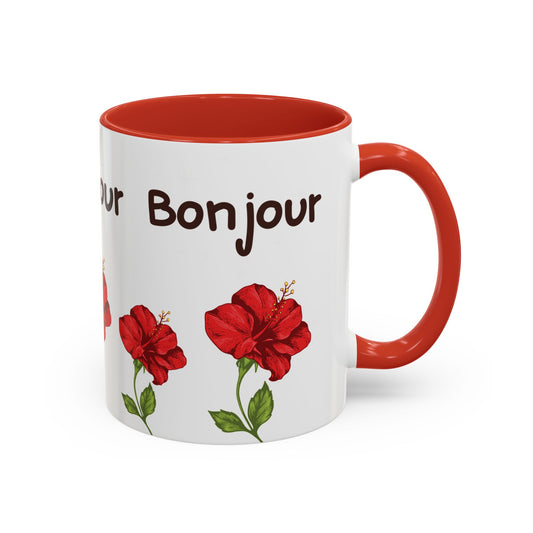 Bonjour  Mug (11, 15oz)