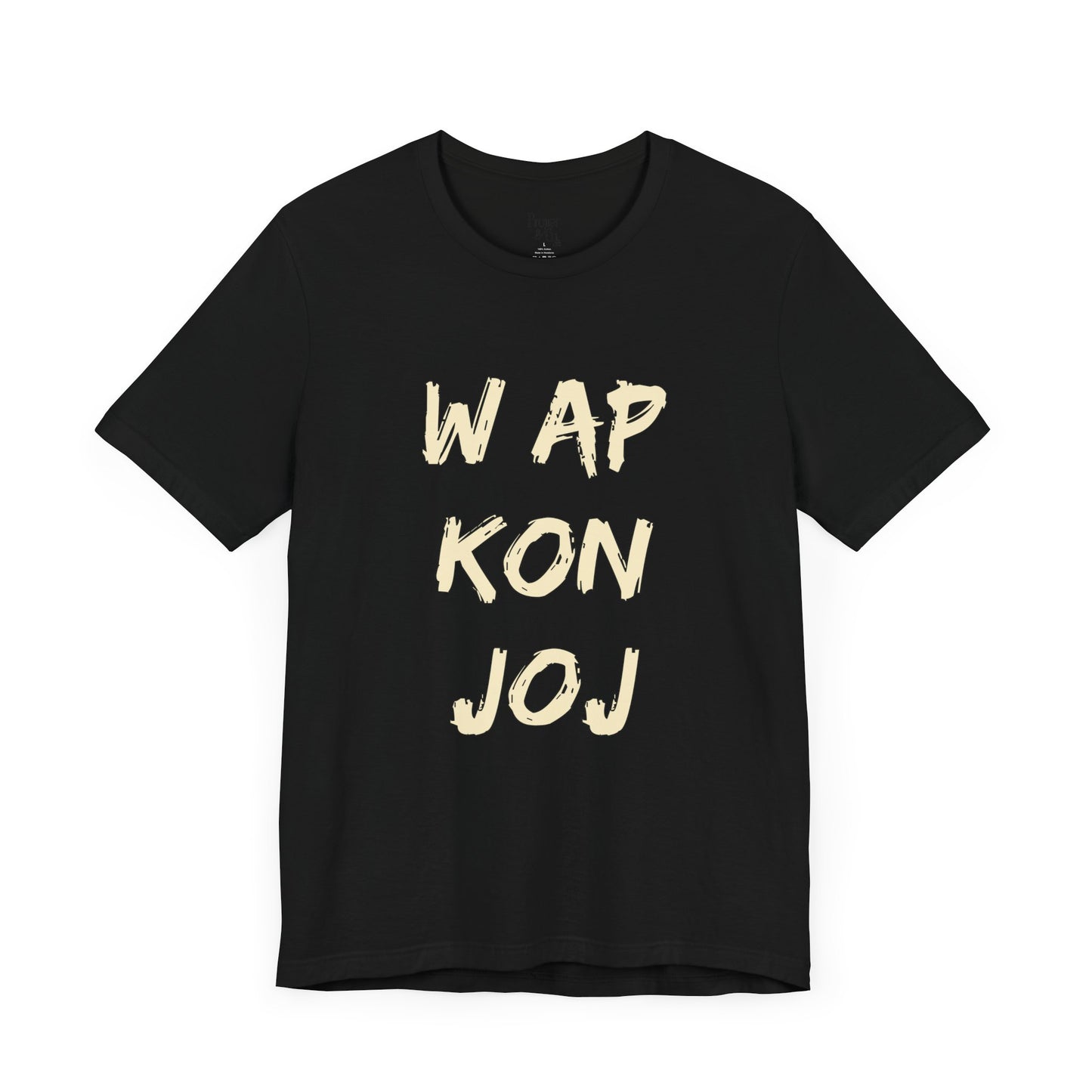W ap Kon Joj Unisex Jersey Short Sleeve Tee