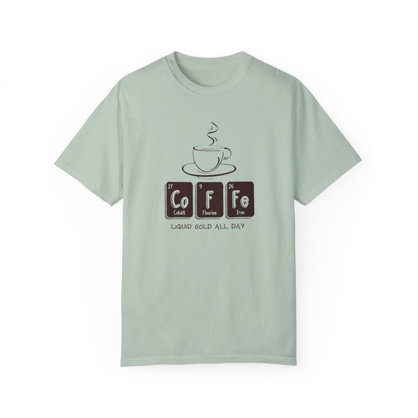 Liquid Coffee  Garment-Dyed T-shirt