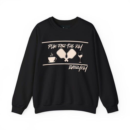 Plan Pickleball Unisex Heavy Blend™ Crewneck Sweatshirt