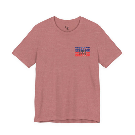 Hibiscus Identity Unisex Jersey Short Sleeve Tee