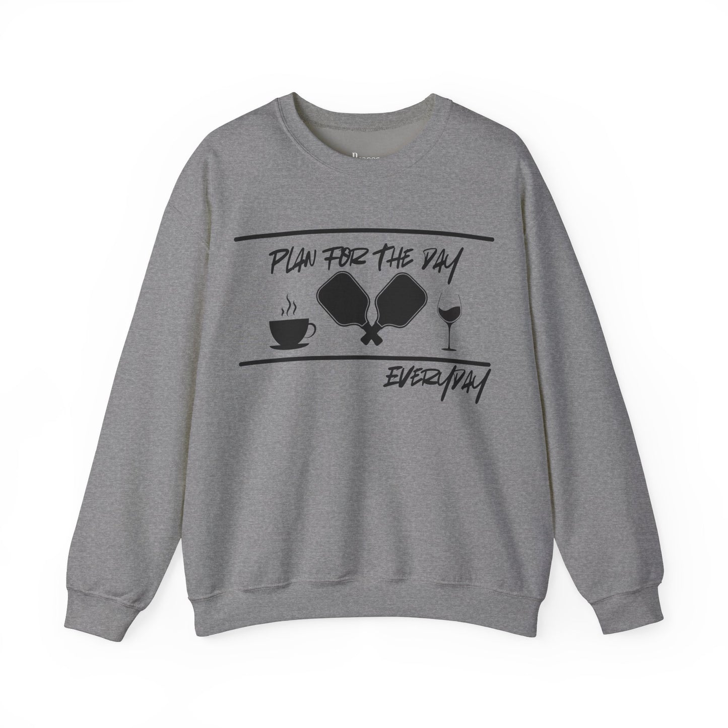 Plan Pickleball Unisex Heavy Blend™ Crewneck Sweatshirt