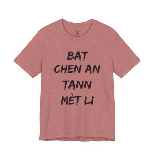 Bat Chen Unisex Jersey Short Sleeve Tee