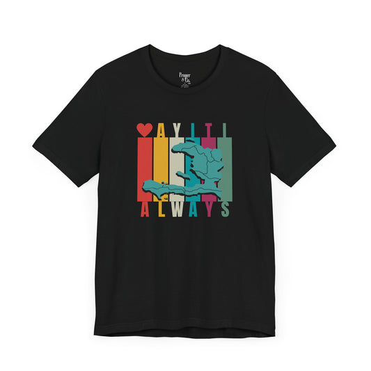 Love Ayiti   Unisex Jersey Short Sleeve Tee