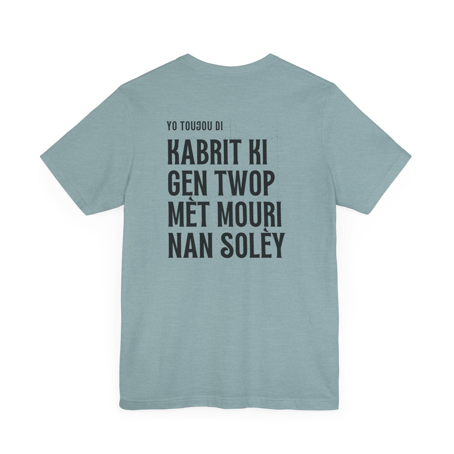 Kabrit Unisex Jersey Short Sleeve Tee