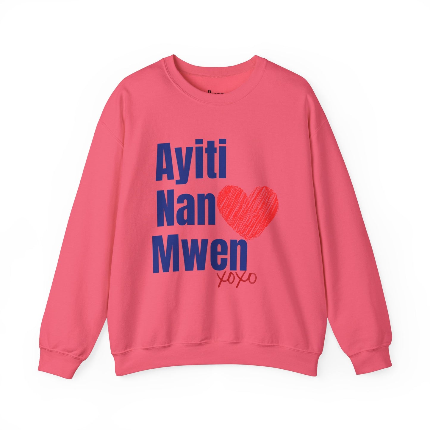 Ayiti  Se Lavi Unisex Heavy Blend™ Crewneck Sweatshirt