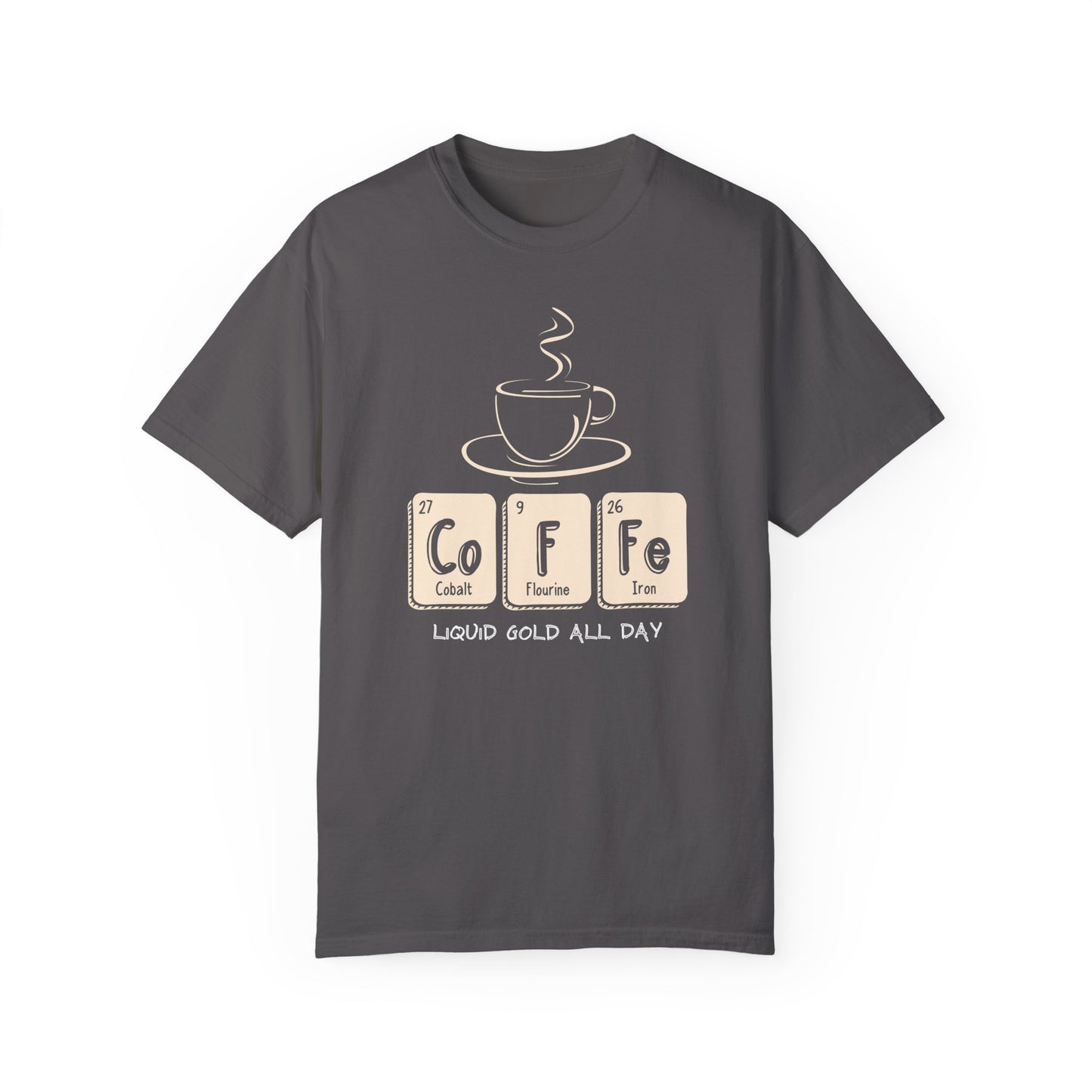Liquid Coffee  Garment-Dyed T-shirt