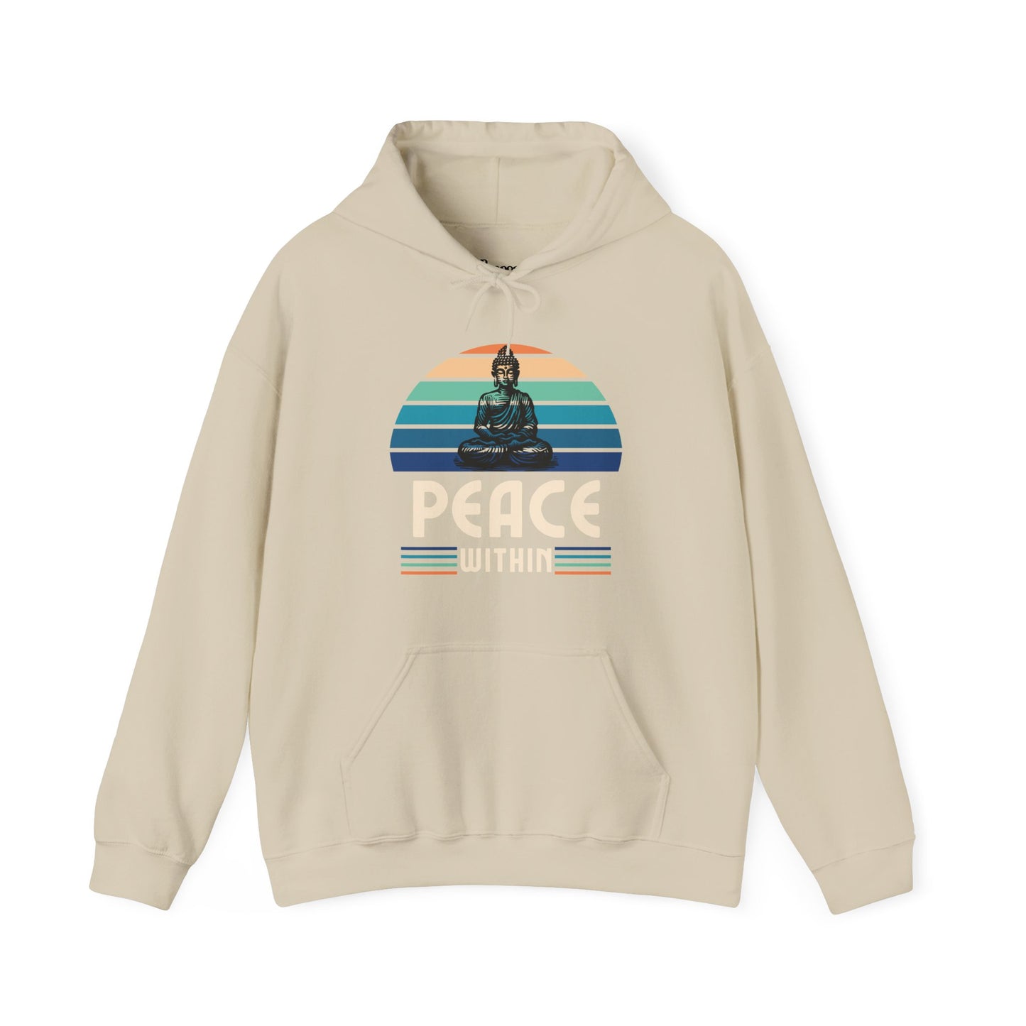 Peace Within Unisex Heavy Blend™ Hooded Sweatshirt