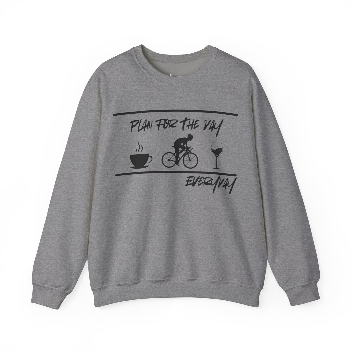 Plan Biking Unisex Heavy Blend™ Crewneck Sweatshirt