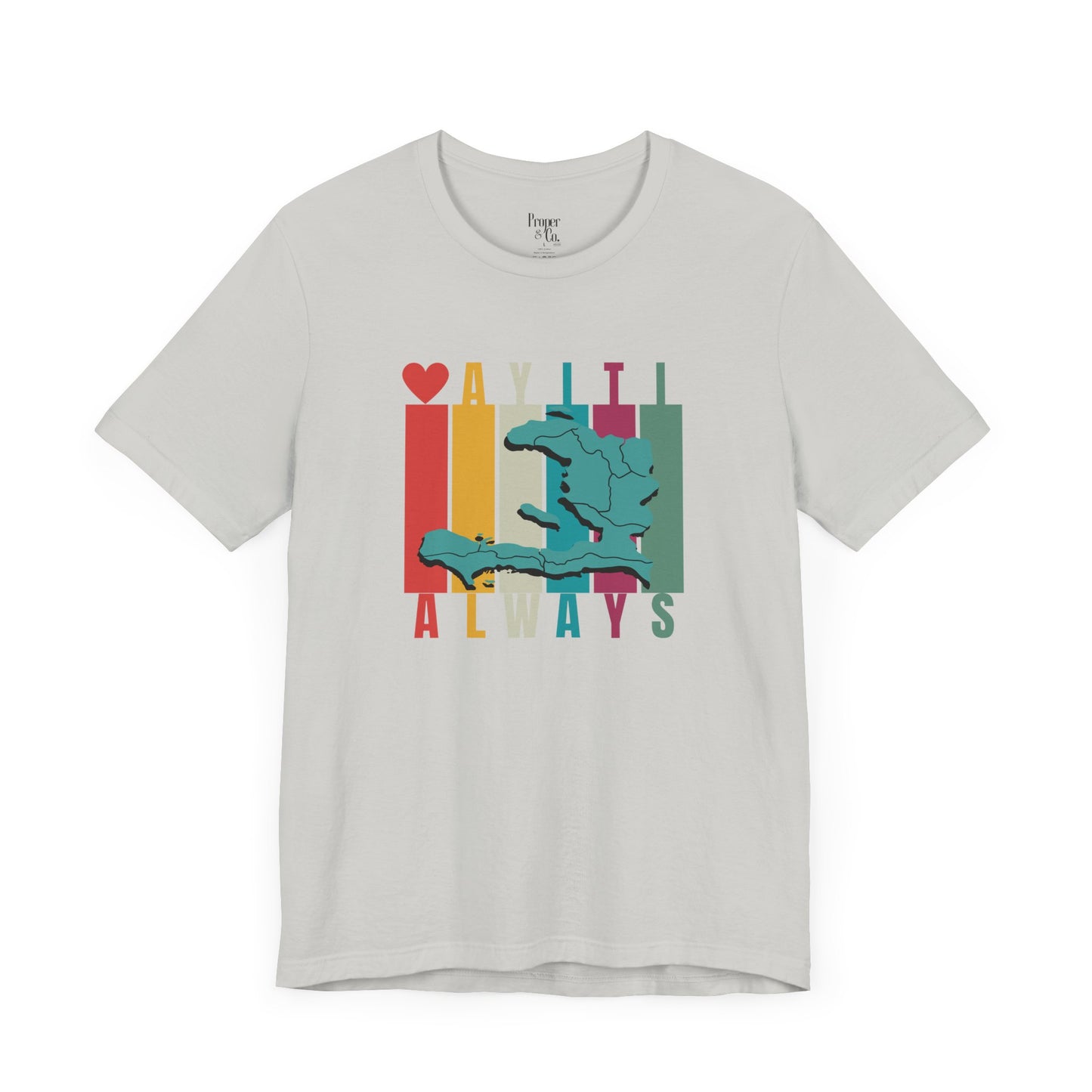 Love Ayiti   Unisex Jersey Short Sleeve Tee